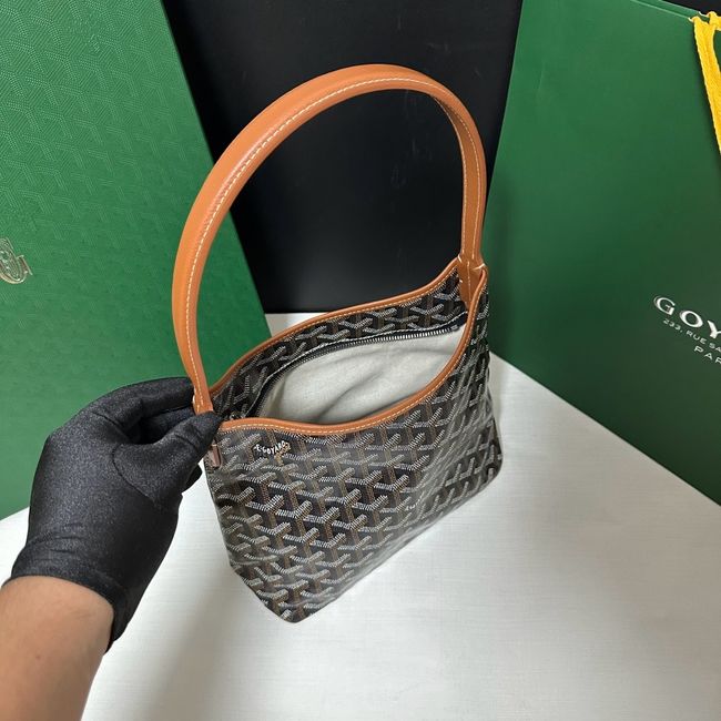 Goyard Hobo Boheme Mini Bag CL51P black&brown Goyard Hobo Boheme Mini Bag CL51P black&brown