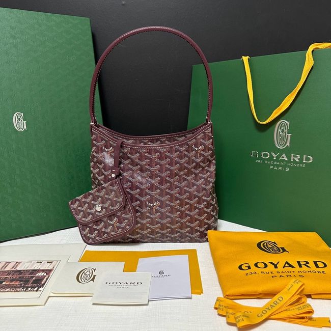 Goyard Hobo Boheme Mini Bag CL51P burgundy Goyard Hobo Boheme Mini Bag CL51P burgundy