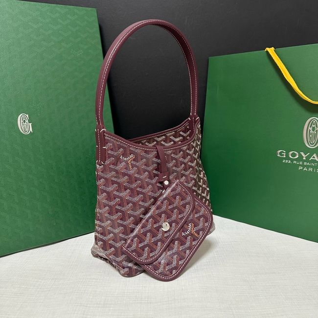 Goyard Hobo Boheme Mini Bag CL51P burgundy Goyard Hobo Boheme Mini Bag CL51P burgundy
