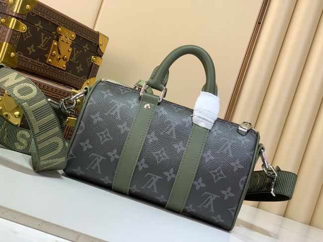 Louis Vuitton Keepall Bandouliere 25 M28638 Khaki Green Louis Vuitton Keepall Bandouliere 25 M28638 Khaki Green