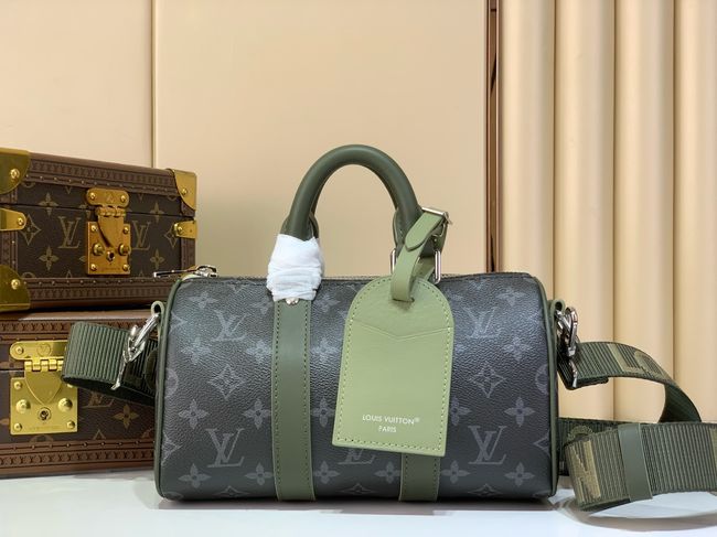 Louis Vuitton Keepall Bandouliere 25 M28638 Khaki Green Louis Vuitton Keepall Bandouliere 25 M28638 Khaki Green