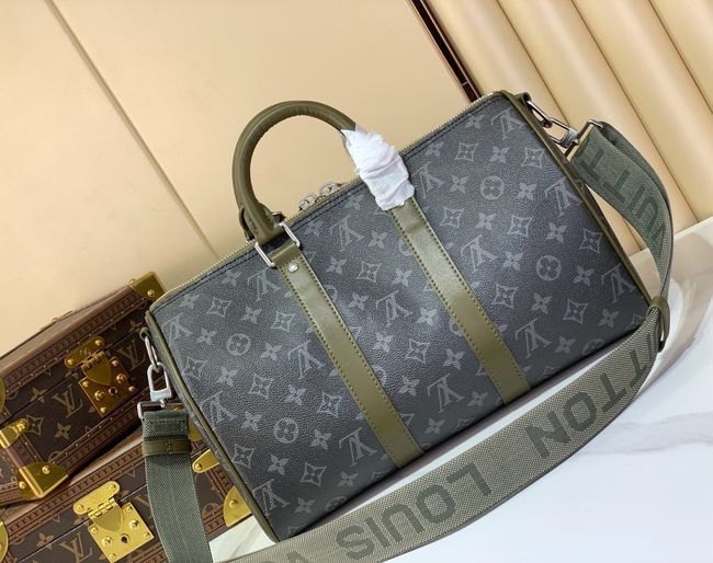 Louis Vuitton Keepall Bandouliere 35 M28639 Khaki Green Louis Vuitton Keepall Bandouliere 35 M28639 Khaki Green