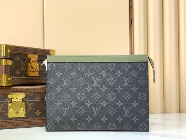 Louis Vuitton Pochette Voyage M28841 Khaki Green Louis Vuitton Pochette Voyage M28841 Khaki Green