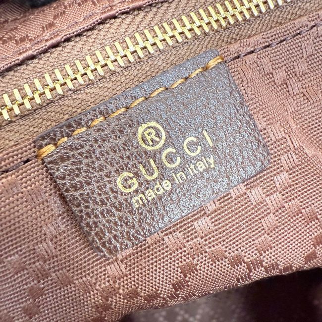 Gucci Jackie Flap large crossbody bag A005ZI brown GG canvas Gucci Jackie Flap large crossbody bag A005ZI brown GG canvas