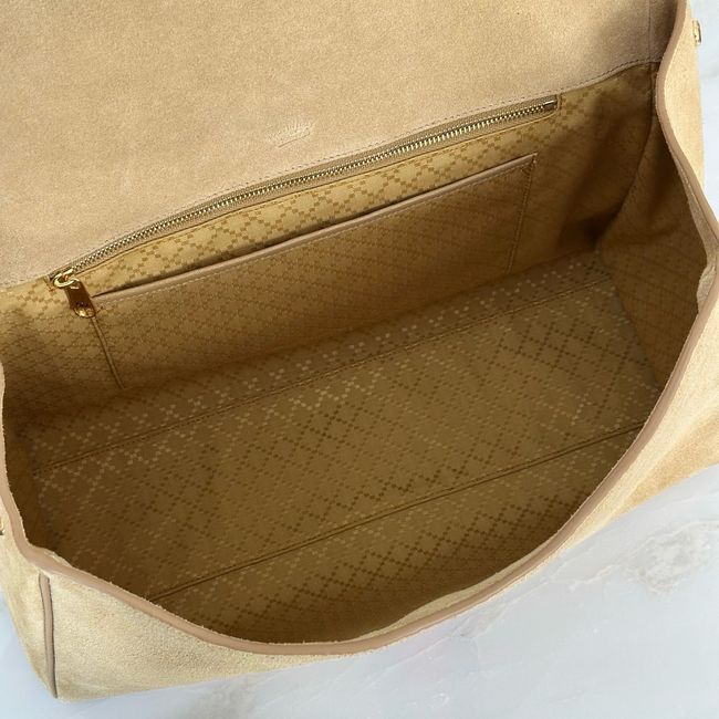 Gucci Paparazzo large top handle bag 875019 Apricot suede Gucci Paparazzo large top handle bag 875019 Apricot suede