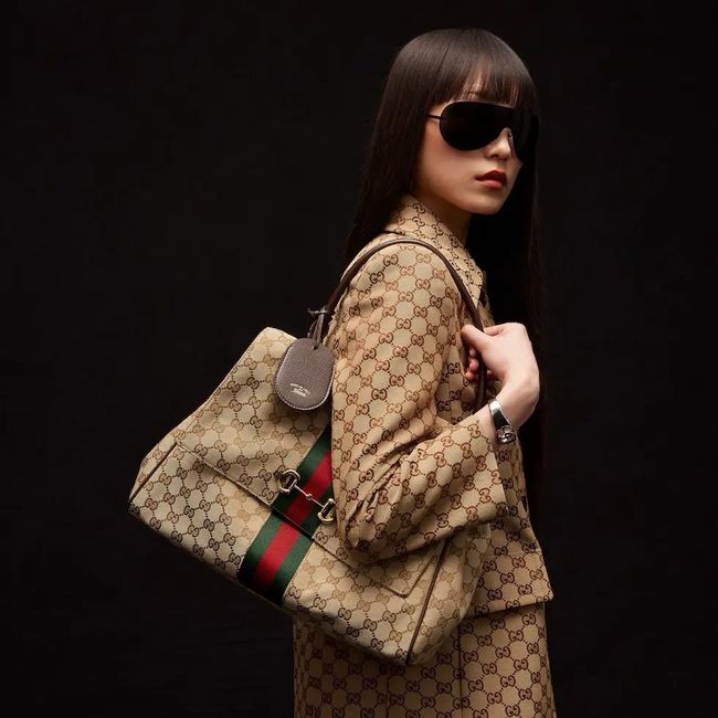 Gucci Paparazzo large top handle bag 875019 brown GG canvas Gucci Paparazzo large top handle bag 875019 brown GG canvas