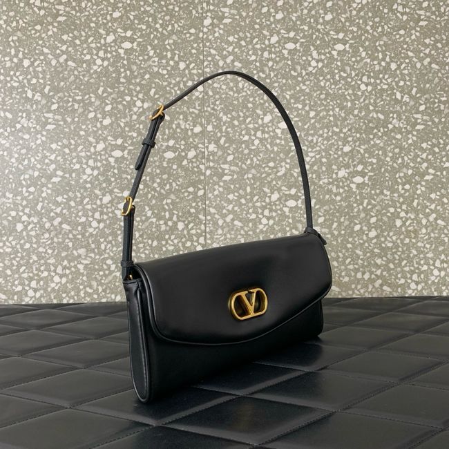 VALENTINO DEVAIN Small Sheepskin Shoulder Bag WB0T31 black VALENTINO DEVAIN Small Sheepskin Shoulder Bag WB0T31 black