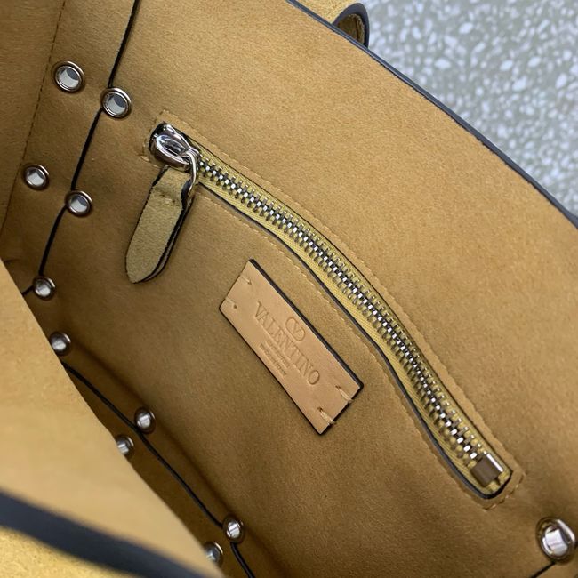 VALENTINO NELLCOTE small suede Handbag WB0R78 brown VALENTINO NELLCOTE small suede Handbag WB0R78 brown