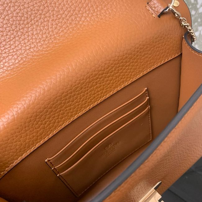 VALENTINO ROCKSTUD Small Calfskin Handbag VA088 camel VALENTINO ROCKSTUD Small Calfskin Handbag VA088 camel