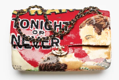 CHANEL Maxi Flap bag AS6281 Red & Multicolor CHANEL Maxi Flap bag AS6281 Red & Multicolor