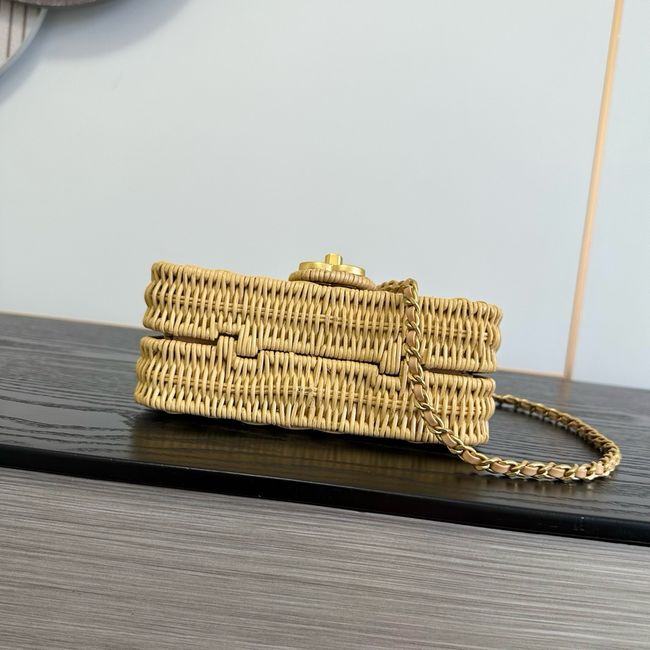 CHANEL Shoulder Bag AS5994 Apricot