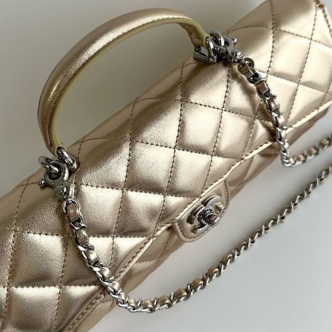 Chanel Clutch with chain Sheepskin AP5280 gold