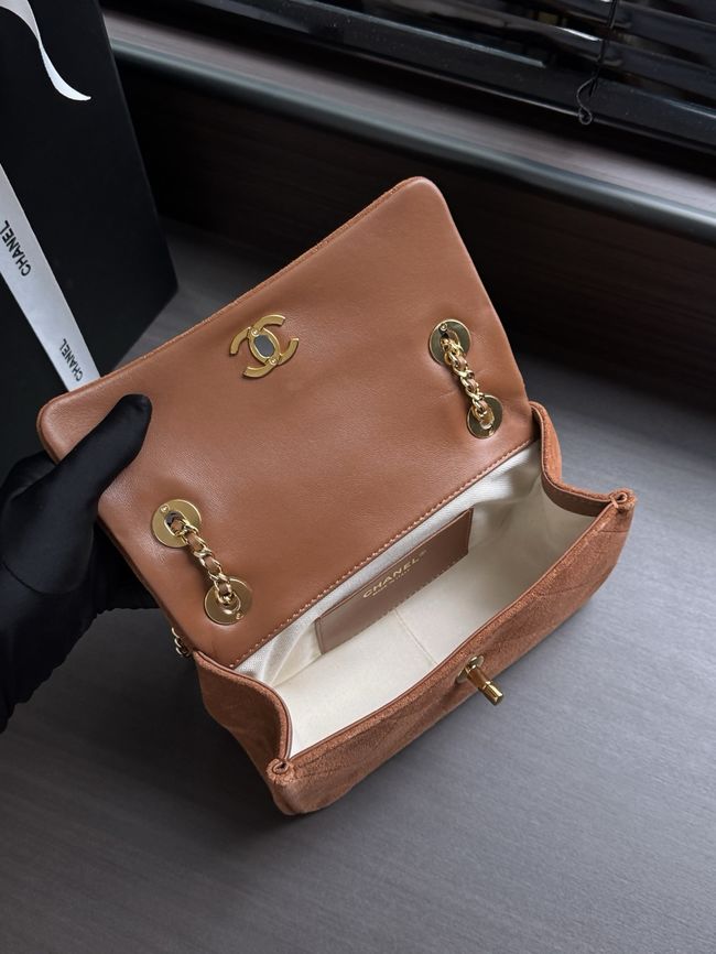 Chanel small Flap Bag AS6449 camel Chanel small Flap Bag AS6449 camel