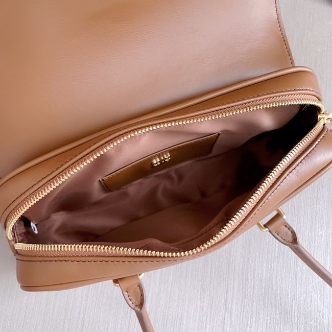 MIUMIU Arcadie leather bag 5BD282 light camel MIUMIU Arcadie leather bag 5BD282 light camel