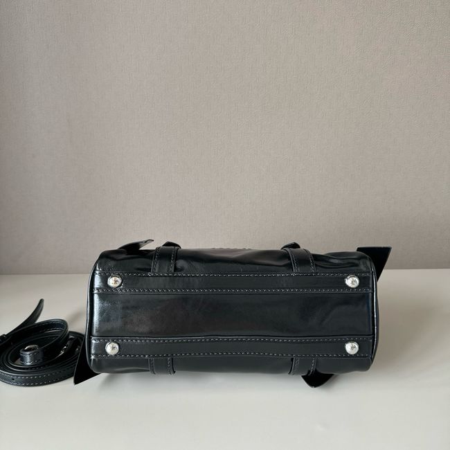 MIUMIU Patent leather bag 5BA336 black
