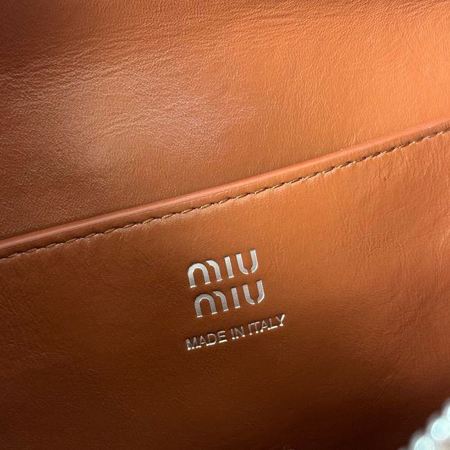 MIUMIU Patent leather bag 5BA336 rosewood color MIUMIU Patent leather bag 5BA336 rosewood color