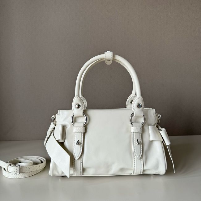MIUMIU Patent leather bag 5BA336 white