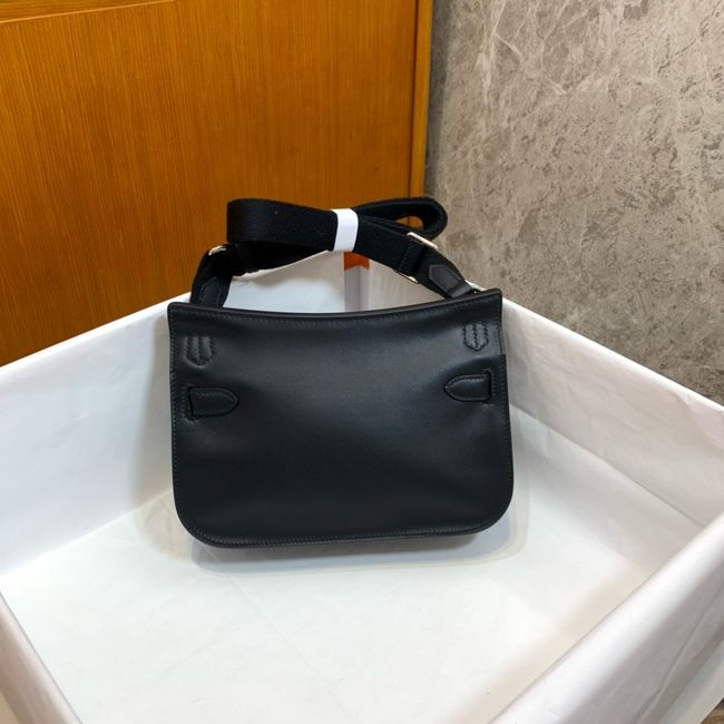 Hermes Jypsiere mini shoulder bag H088004 black Hermes Jypsiere mini shoulder bag H088004 black