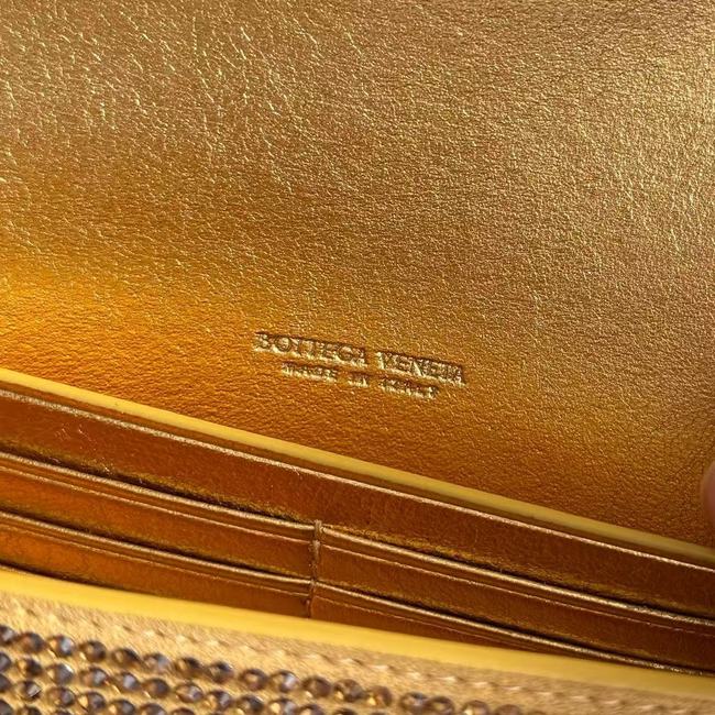 Bottega Veneta Andiamo Clutch Crystal 32190 gold Bottega Veneta Andiamo Clutch Crystal 32190 gold