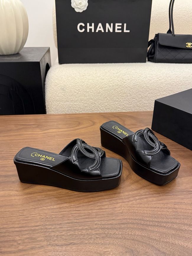 CHANEL slippers 5CM 64203-5