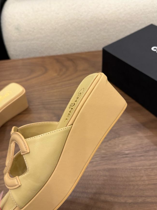 CHANEL slippers 5CM 64203-7