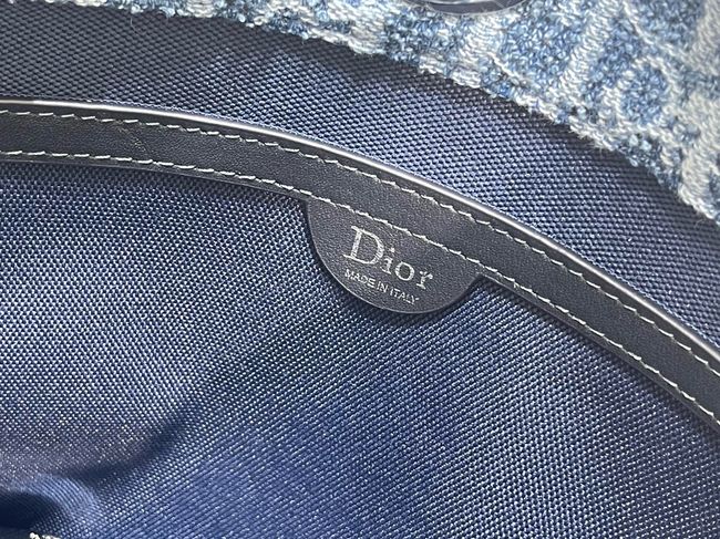 Dioriviera Large Spongy Book Tote Blue Spongy Dior Oblique Fabric M1462PD Dioriviera Large Spongy Book Tote Blue Spongy Dior Oblique Fabric M1462PD