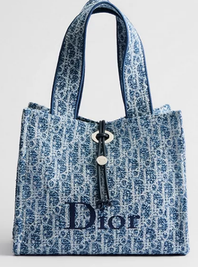 Dioriviera Small Spongy Book Tote Blue and White Spongy Dior Oblique Fabric M1460P Dioriviera Small Spongy Book Tote Blue and White Spongy Dior Oblique Fabric M1460P