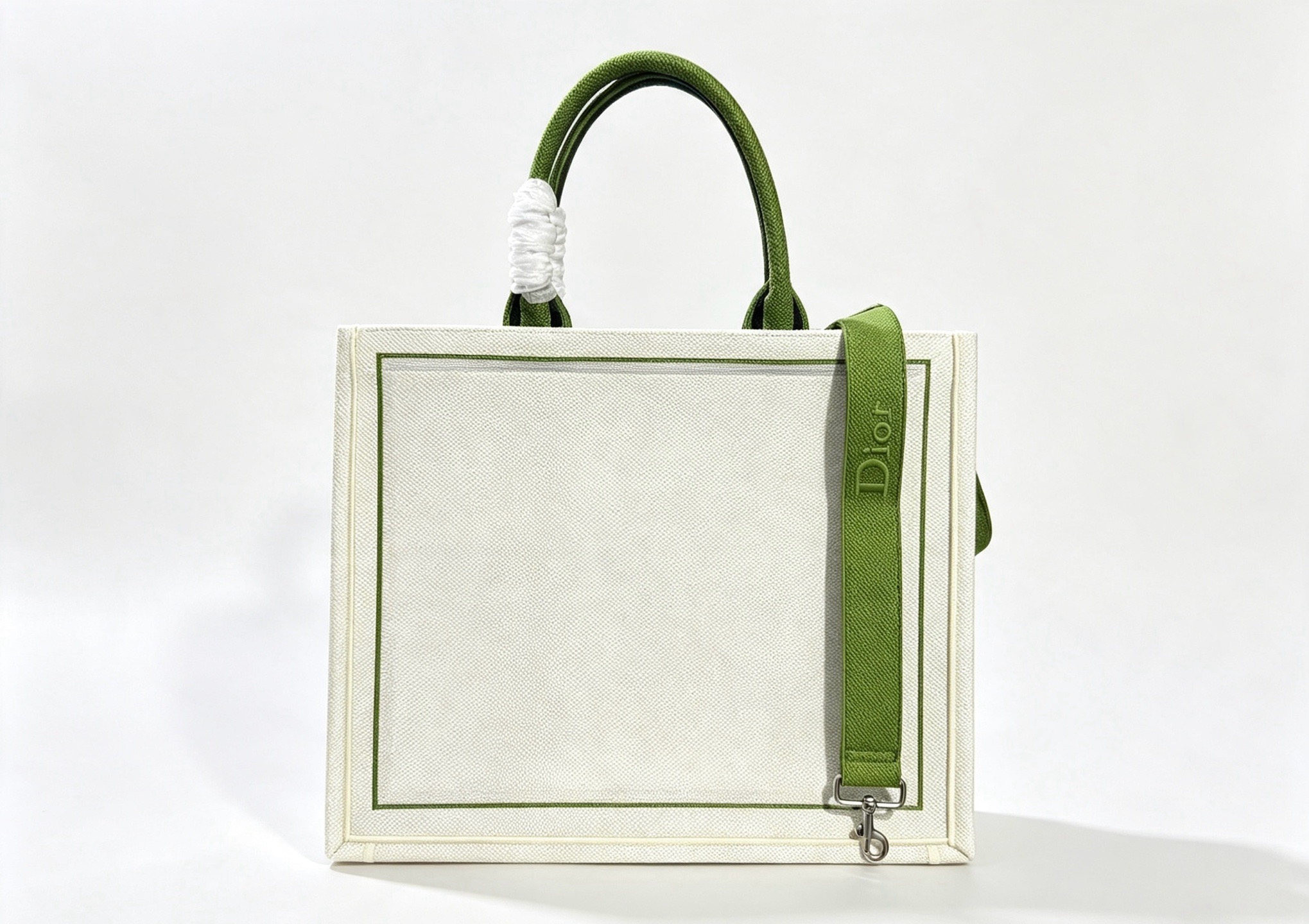 Large Dior Book Tote Embroidery M1349OE green Large Dior Book Tote Embroidery M1349OE green