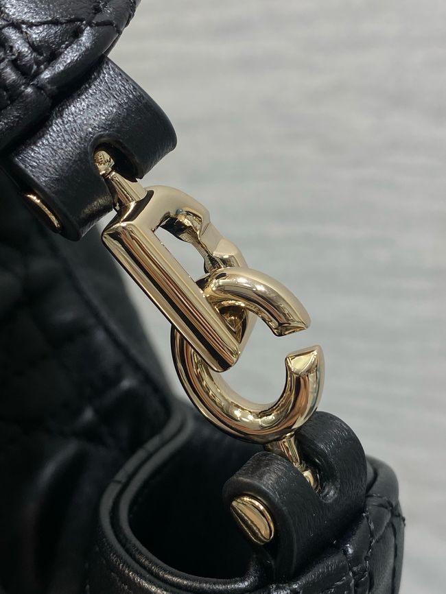 Mini Dior Toujours Hobo Bag Cannage Lambskin M2868O black