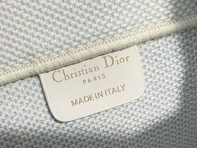 Small Dior Book Tote with Strap Embroidery M1404OE green Small Dior Book Tote with Strap Embroidery M1404OE green