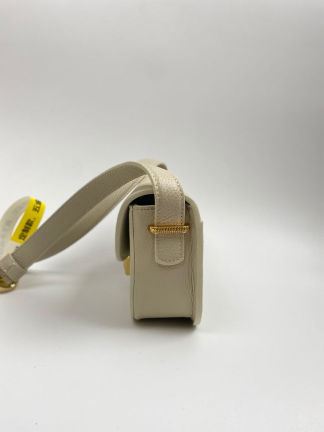 Small Dior Medaillon Flap Bag Grained Calfskin M3919Q Trench Small Dior Medaillon Flap Bag Grained Calfskin M3919Q Trench
