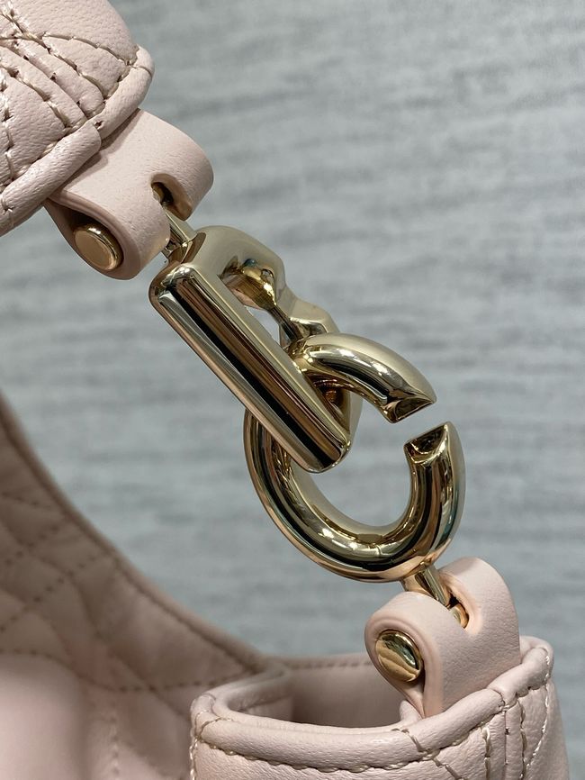 Small Dior Toujours Hobo Bag Cannage Lambskin M2867O Ballet Pink Small Dior Toujours Hobo Bag Cannage Lambskin M2867O Ballet Pink