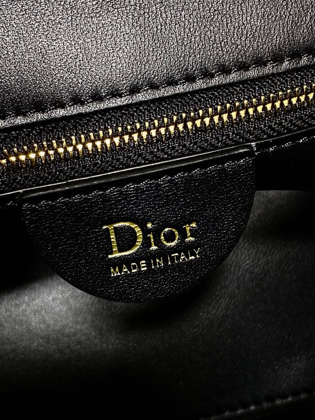 Small Dior Toujours Hobo Bag Cannage Lambskin M2867O black Small Dior Toujours Hobo Bag Cannage Lambskin M2867O black