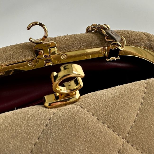 Chanel Clutch with chain AP5252 Dark Beige Chanel Clutch with chain AP5252 Dark Beige