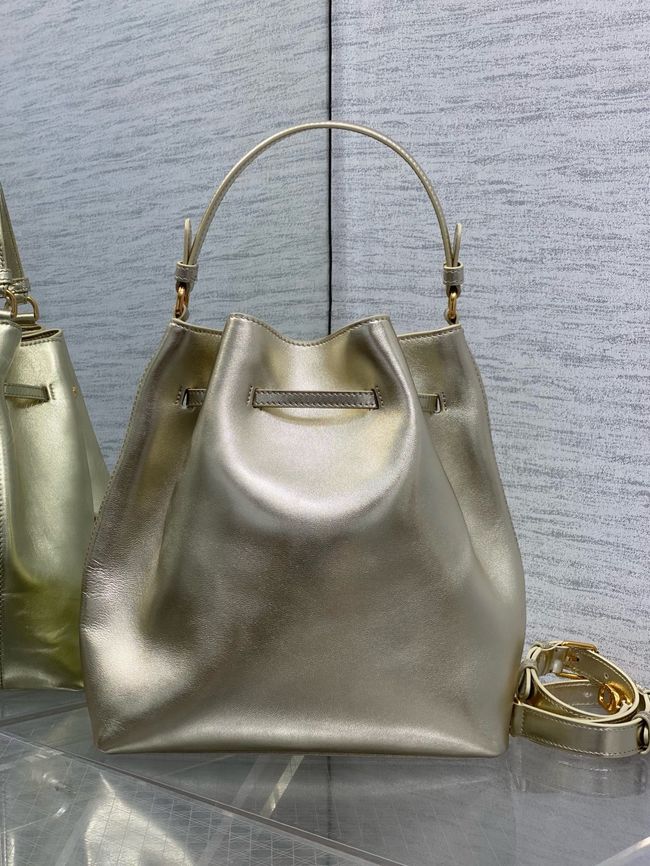 Dior Calfskin Medium Tote Bag 67534 gold Dior Calfskin Medium Tote Bag 67534 gold