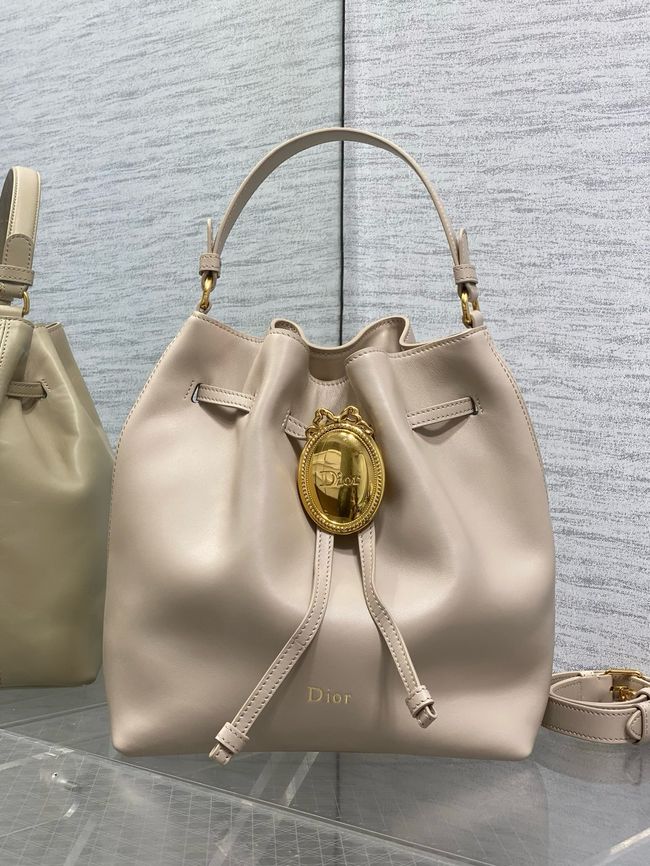 Dior Calfskin Medium Tote Bag 67534 nude Dior Calfskin Medium Tote Bag 67534 nude