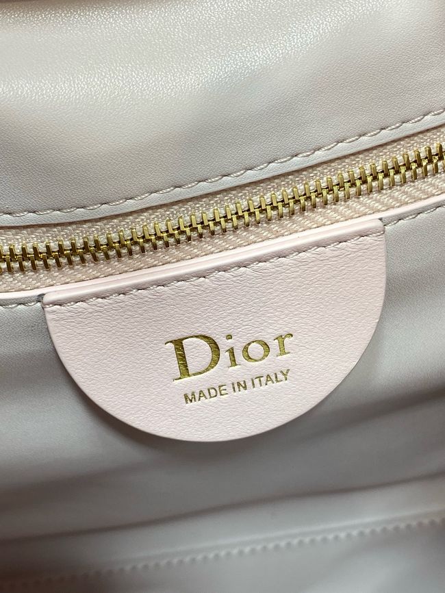 Dior Calfskin Medium Tote Bag 67534 pink Dior Calfskin Medium Tote Bag 67534 pink