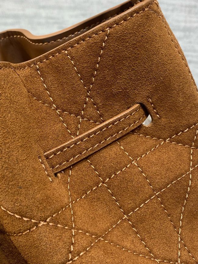 Dior Suede Calfskin Medium Tote Bag 67534 brown Dior Suede Calfskin Medium Tote Bag 67534 brown