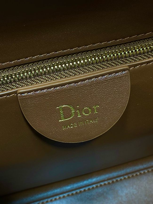 Dior Suede Calfskin Medium Tote Bag 67534 brown Dior Suede Calfskin Medium Tote Bag 67534 brown