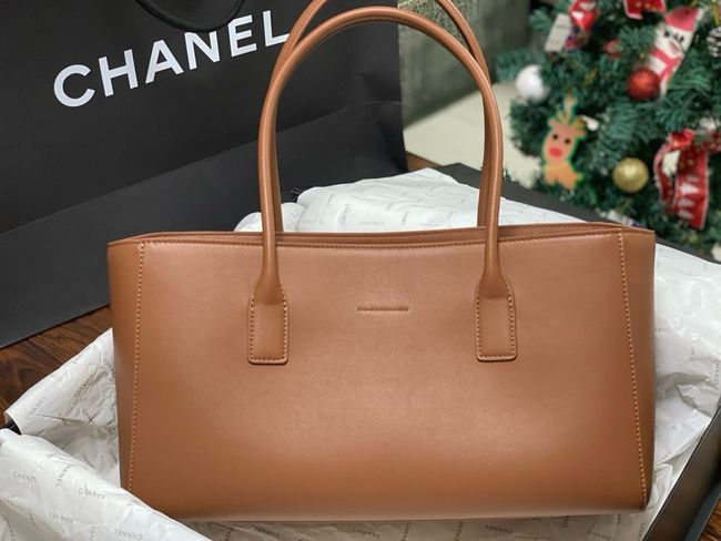 Chanel Small Shopping Bag AS6243 brown Chanel Small Shopping Bag AS6243 brown