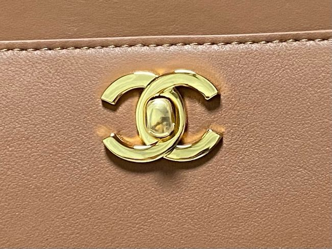 Chanel Small Shopping Bag AS6243 brown Chanel Small Shopping Bag AS6243 brown