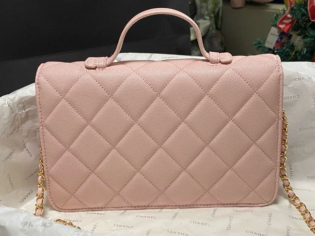 Chanel Flap Bag AS6554 pink Chanel Flap Bag AS6554 pink