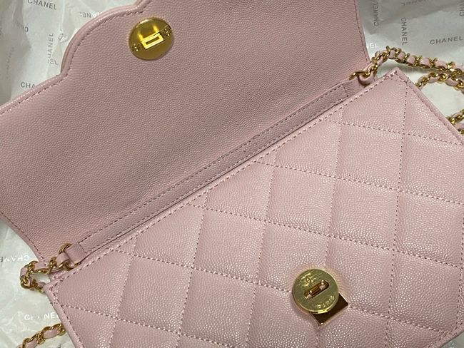 Chanel Flap Bag AS6554 pink Chanel Flap Bag AS6554 pink