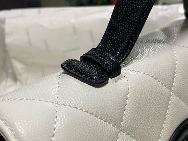 Chanel Flap Bag AS6554 white Chanel Flap Bag AS6554 white