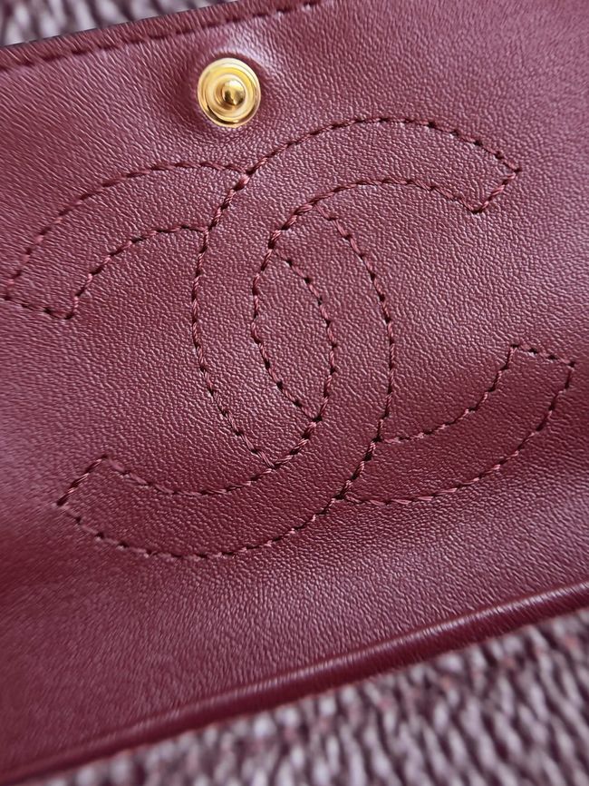 Chanel Mini Flap Bag AS6573 burgundy&gold-Tone Metal Chanel Mini Flap Bag AS6573 burgundy&gold-Tone Metal