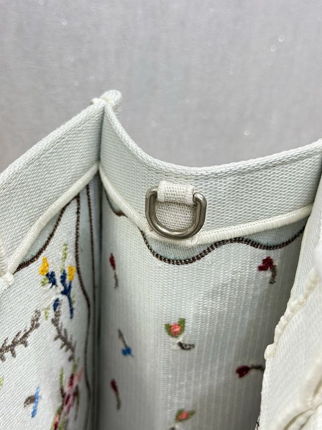 Large Dior Book Tote Cannage Embroidery M1349OEQ-9 Large Dior Book Tote Cannage Embroidery M1349OEQ-9