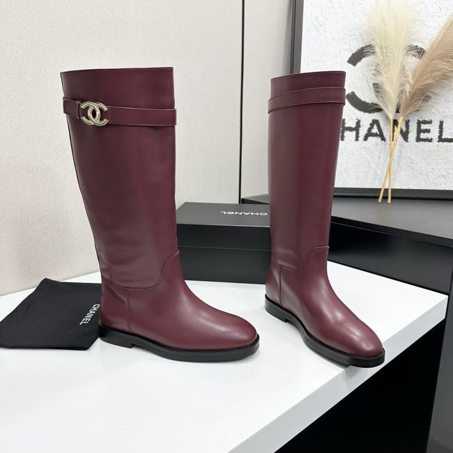 Chanel High Boots Calfskin 64244-2