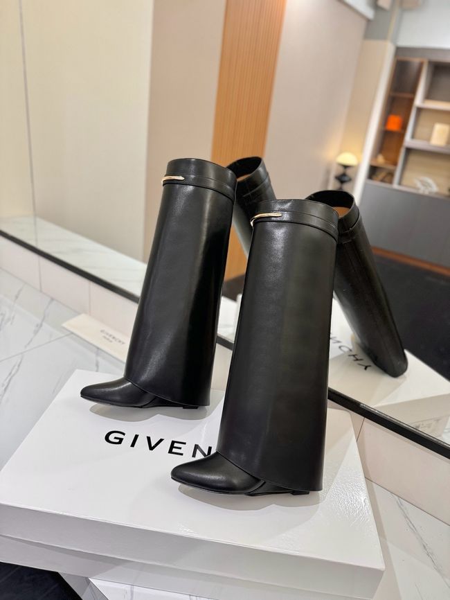 Givenchy High Boots Shiny Calfskin high heels 8.5CM 65261-3