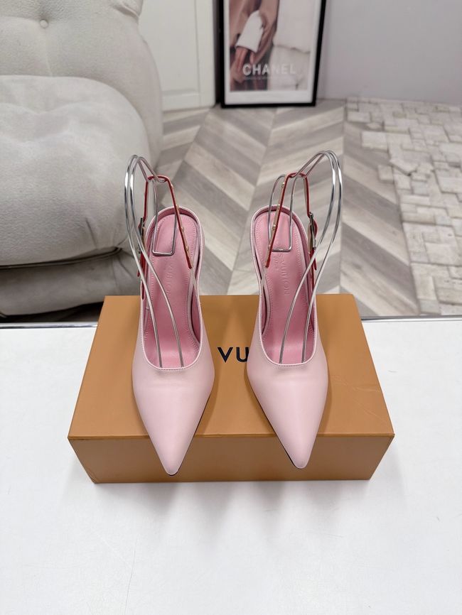 Louis Vuitton Twist Slingback Pump 9CM 64256-6 Louis Vuitton Twist Slingback Pump 9CM 64256-6