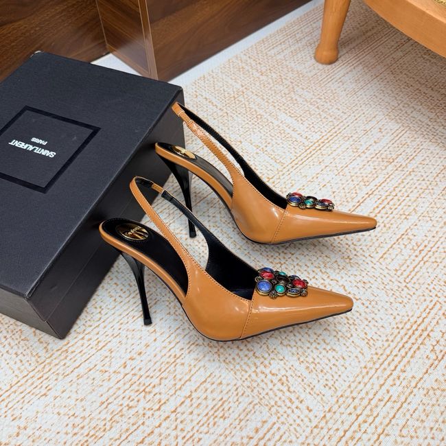 Saint Laurent slingback pumps 10.5CM 64257-2